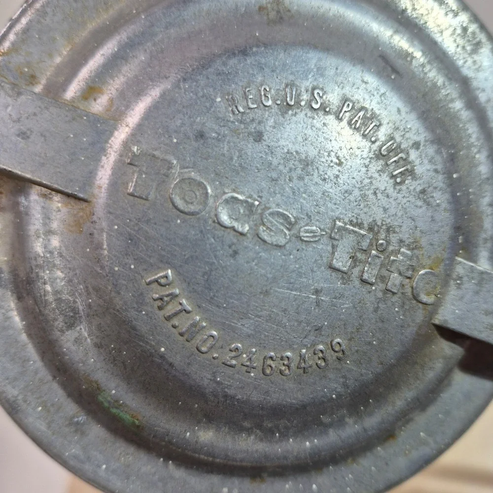 Toas Tite‎ Sandwich Toaster Cooker Pie Iron Camp Stove Wand w Pat No 2463439